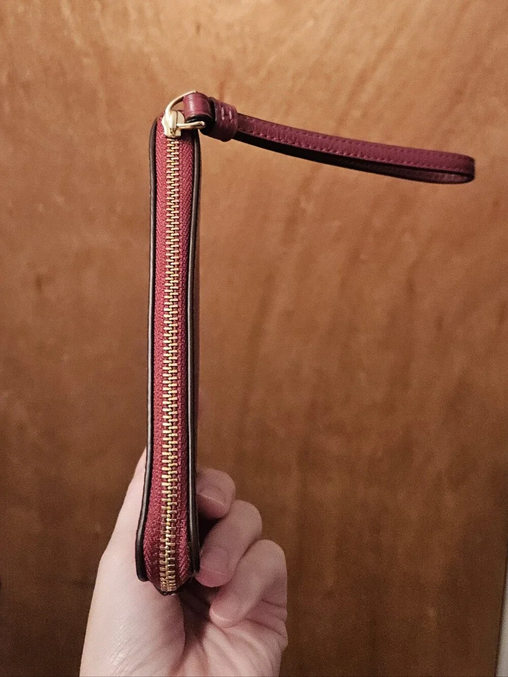 Coach Corner Zip Wristlet +Dust Bag - Picture 9 of 16